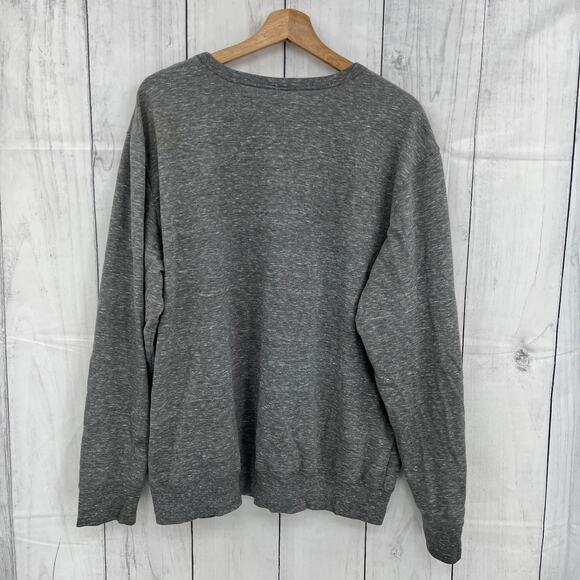 Hard Rock Hotel 2XL Gray Knit Graphic Print Sweater Sweatshirt Long Sleeve Men's - Picture 3 of 8